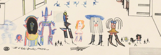 Saul Steinberg and Philip Guston Together