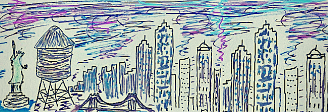 New York City Through the Window: Art