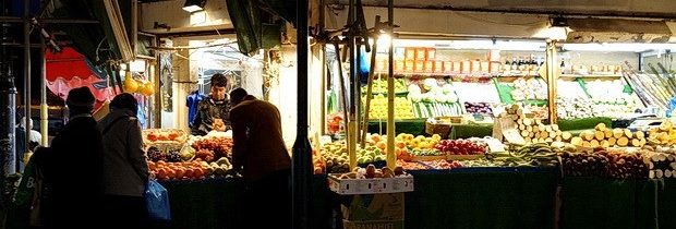 The Street of the Fruit Stalls